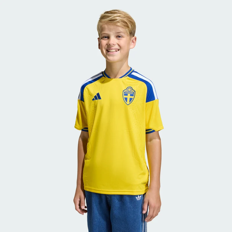adidas Kids Sweden 26 Home Kids Jersey