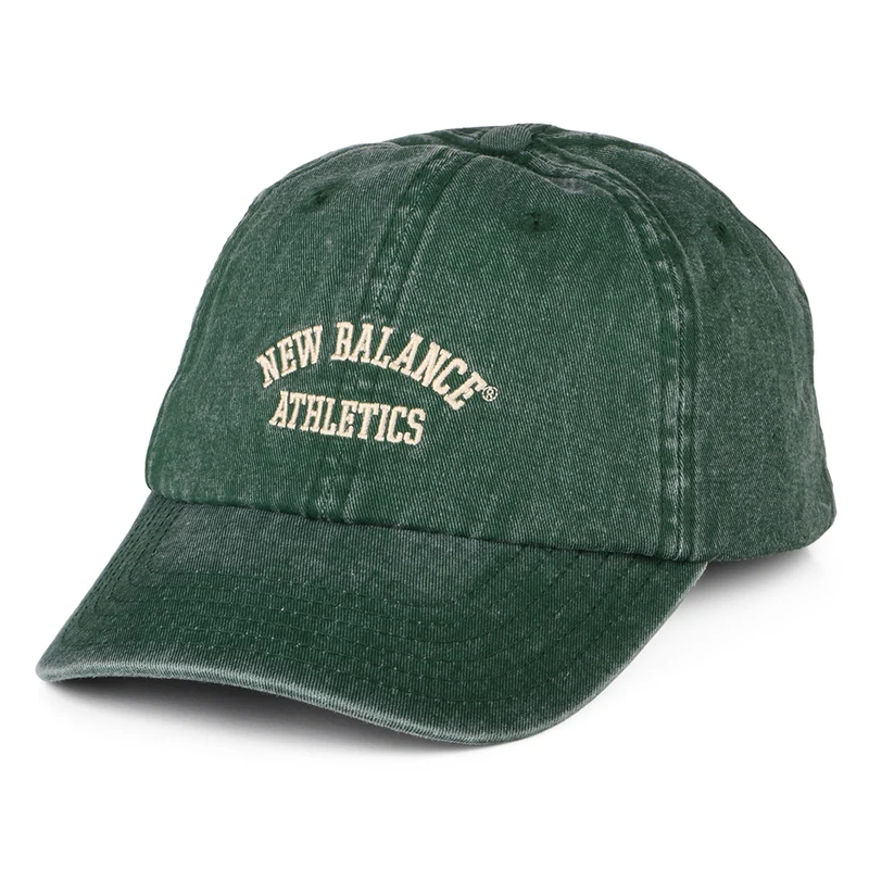 New Balance Seasonal Baseball Cap aus gewaschener Baumwolle - Grün