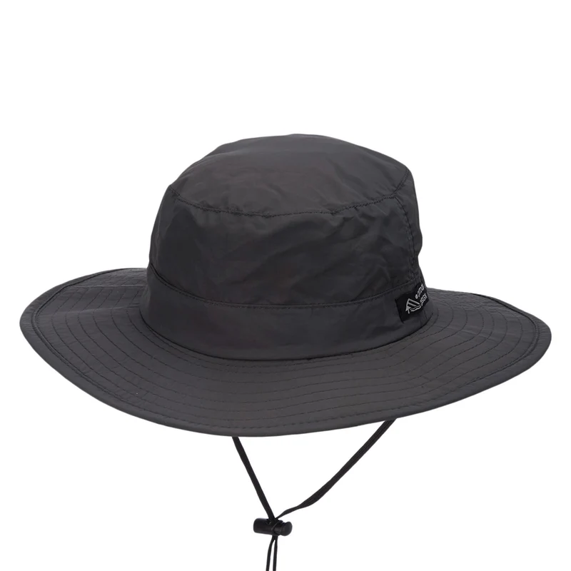 Dorfman Pacific Evergreen Boonie Fischerhut Knautschbarer mit breiter Krempe - Anthrazit