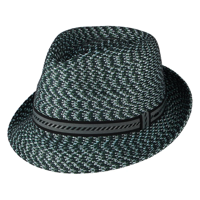 Bailey Mannes Trilby Hut - Mitternachtblau-Grün