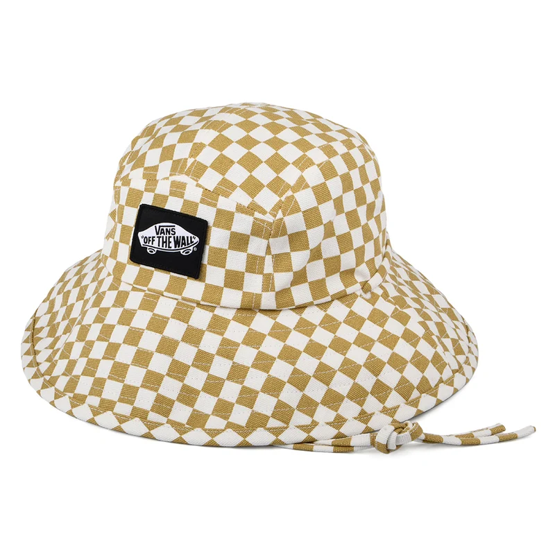 Vans Sunny Side Check Fischerhut - Sand-Weiß