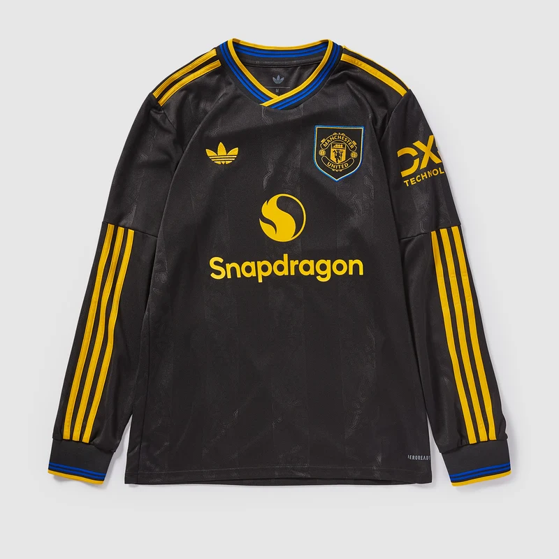 adidas Originals Manchester United 25/26 Langarm Ausweichtrikot