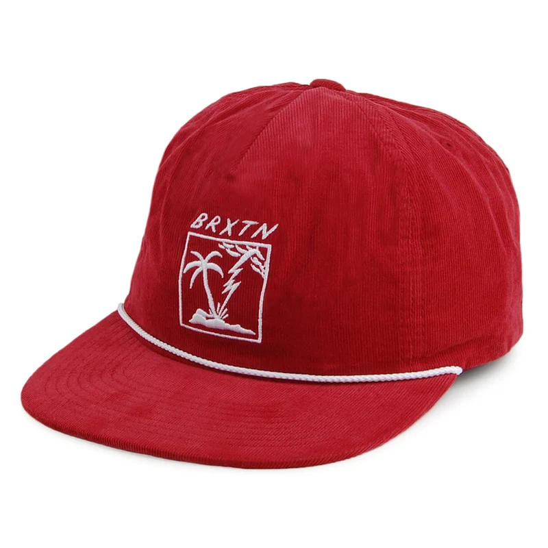 Brixton Stranded HP Baseball Cap - Burgunderrot