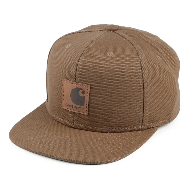 Carhartt WIP Logo Snapback Cap - Braun