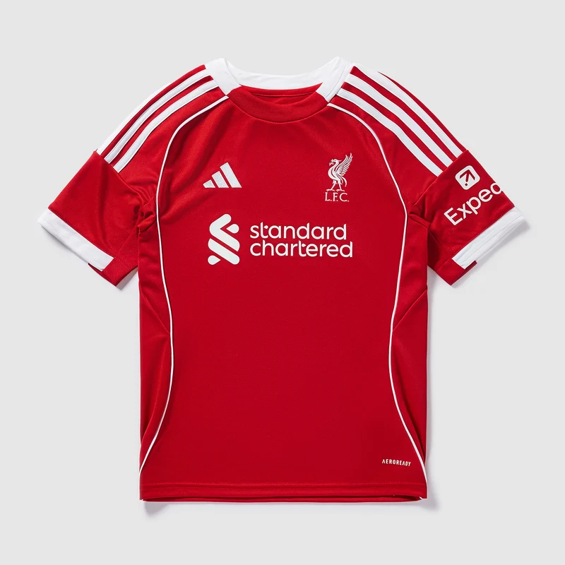 adidas Liverpool 25/26 Kinder Heimtrikot