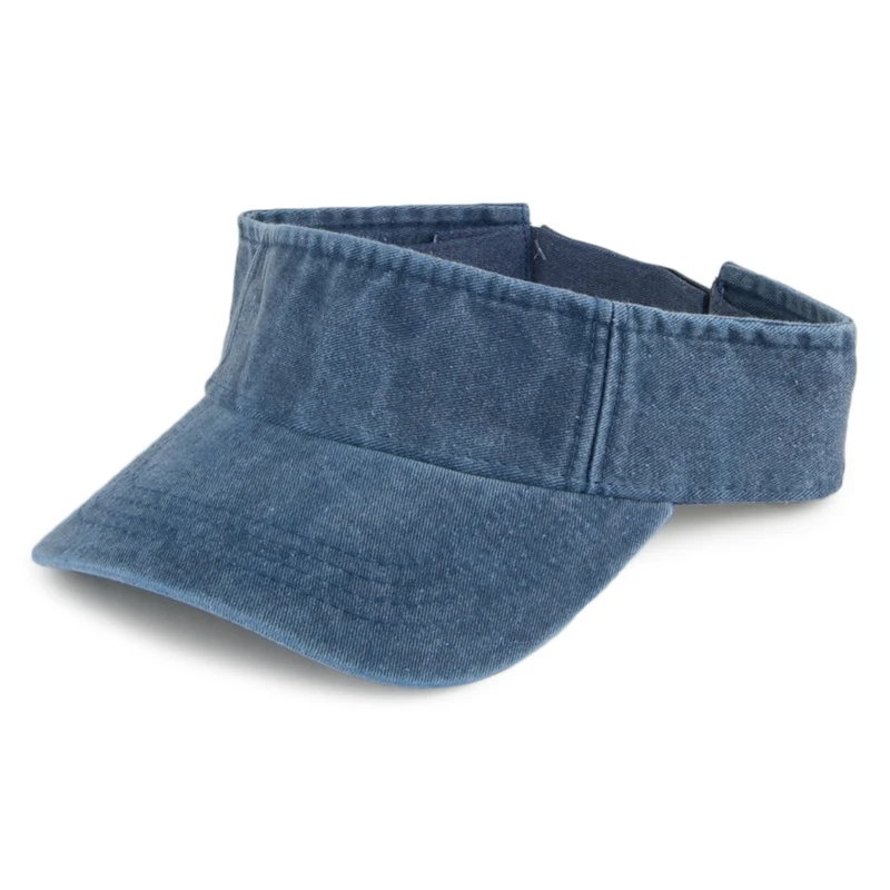 Dorfman Pacific Washed Twill Sonnenschild - Marineblau