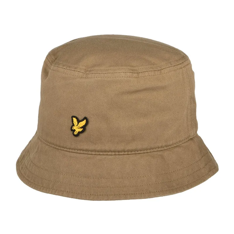 Lyle & Scott Fischerhut aus Baumwolle - Braun