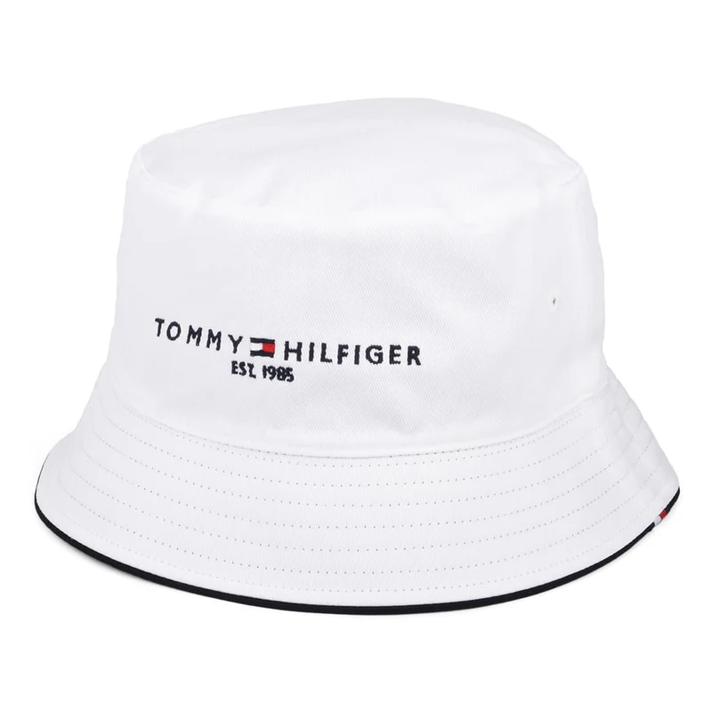 Tommy Hilfiger TH Established Wendbarer Fischerhut - Weiß