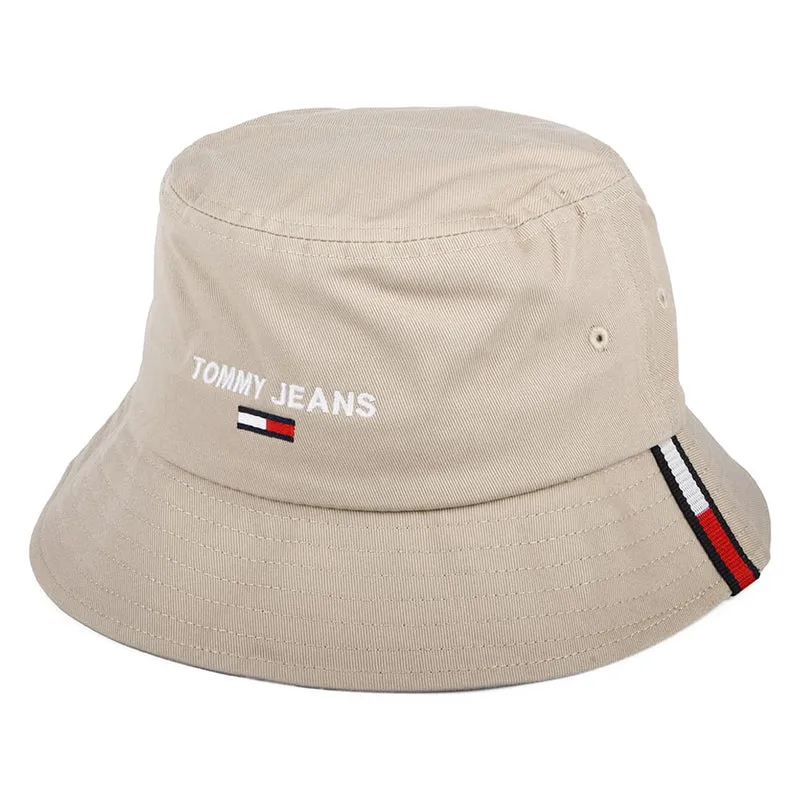 Tommy Hilfiger TJM Sport Fischerhut aus organischer Baumwolle - Beige