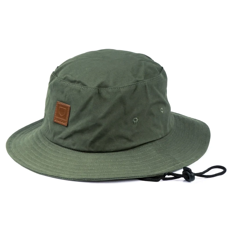 Brixton Alpha Fischerhut aus Baumwoll-Canvas - Olivgrün