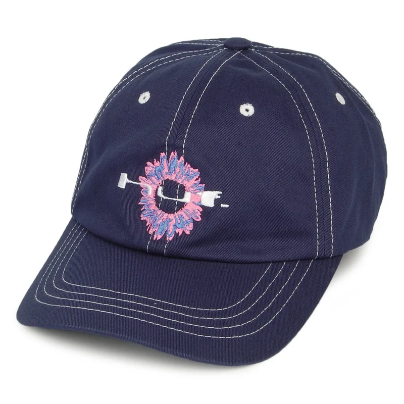 HUF Peaking Curved Visor Baseball Cap - Verwaschenes Marineblau