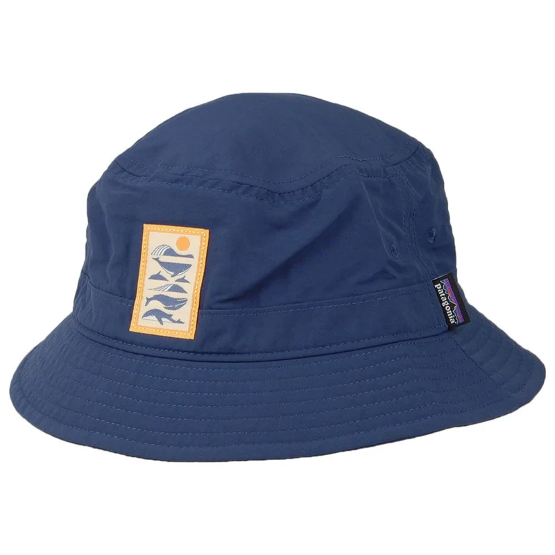 Patagonia Wavefarer Fischerhut Wasserabweisender - Blau