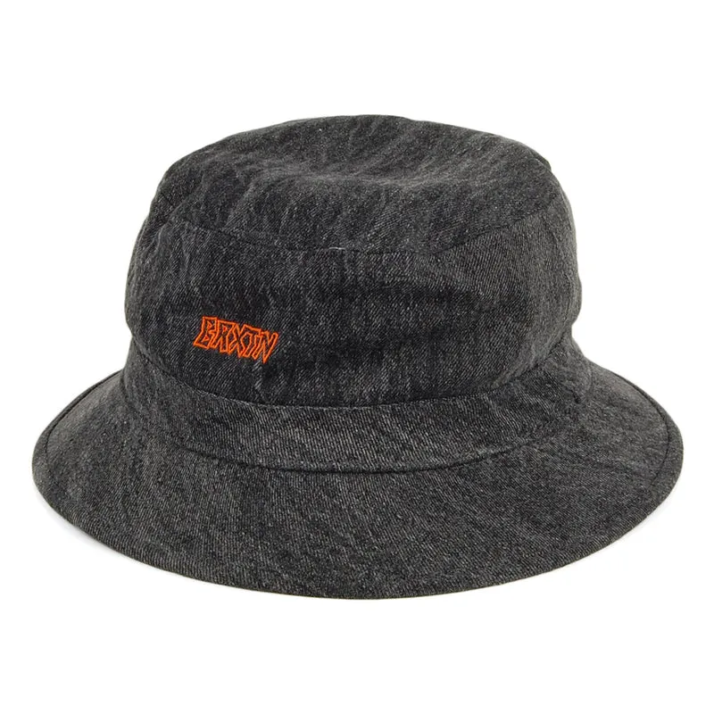 Brixton Simmons Fischerhut - Verwaschenes Schwarz