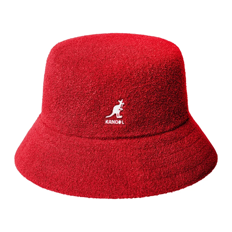 Kangol Bermuda Fischerhut - Scharlachrot