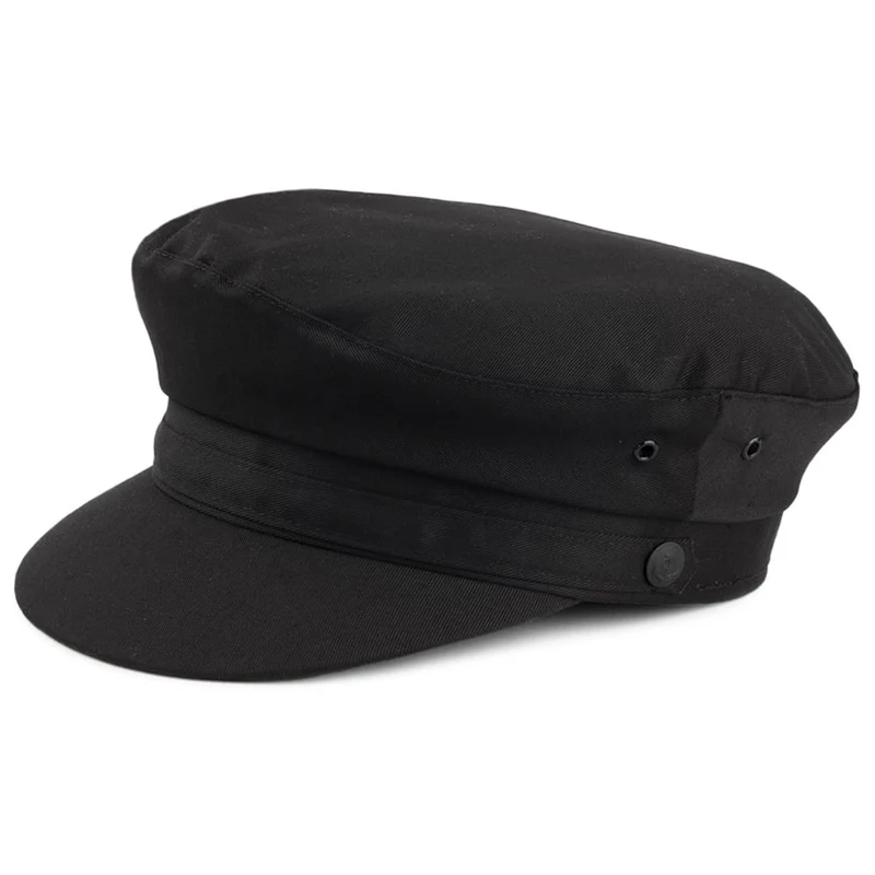Jaxon & James Classic Schiffermütze aus Baumwolle - Schwarz