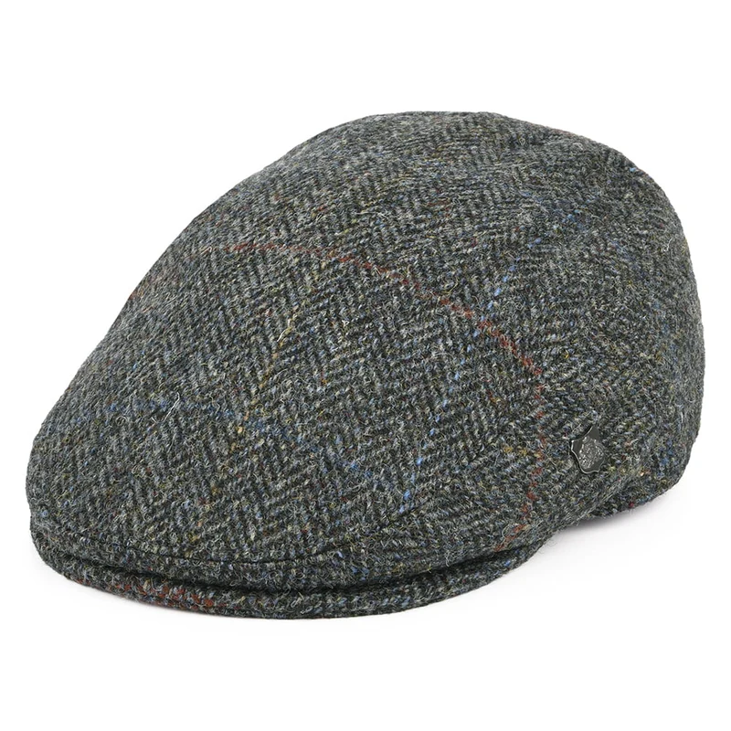 Failsworth HARRIS TWEED Schiebermütze - Gemischte Grautöne
