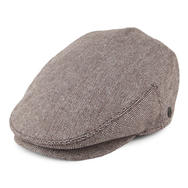 Jaxon & James Schiebermütze aus Marl Tweed - Braun