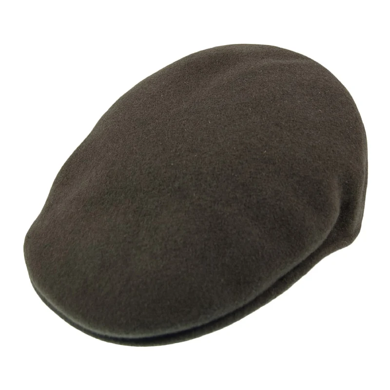 Kangol 504 Schiebermütze aus Wolle - Lodenstoff