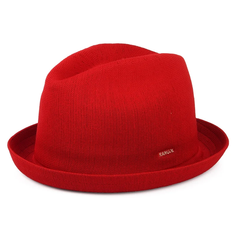 Kangol Tropic Player Special Trilby Hut - Scharlachrot