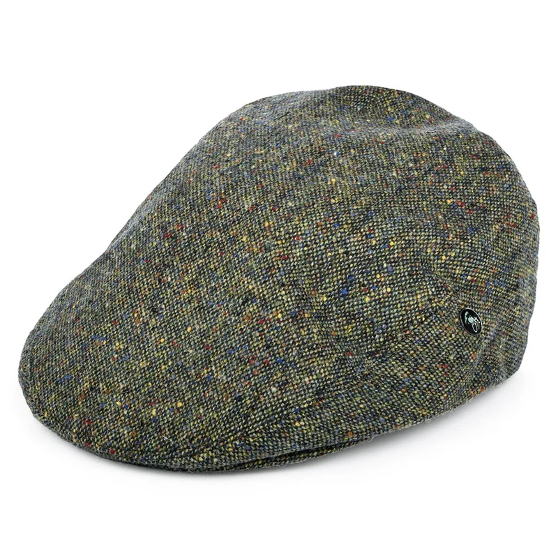 City Sport Donegal Tweed Schiebermütze Marl - Grün