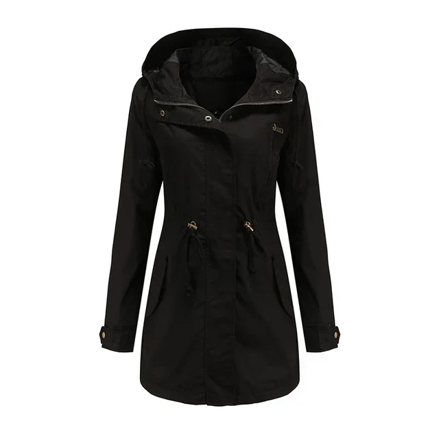 Stilvolle Damen Kapuzenjacke – Marielle Herbstzauber Edition
