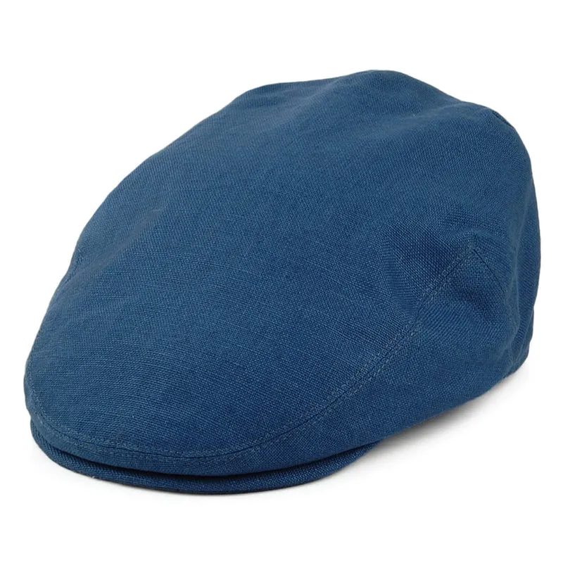 Failsworth Schiebermütze aus Irishem Leinen - Denim