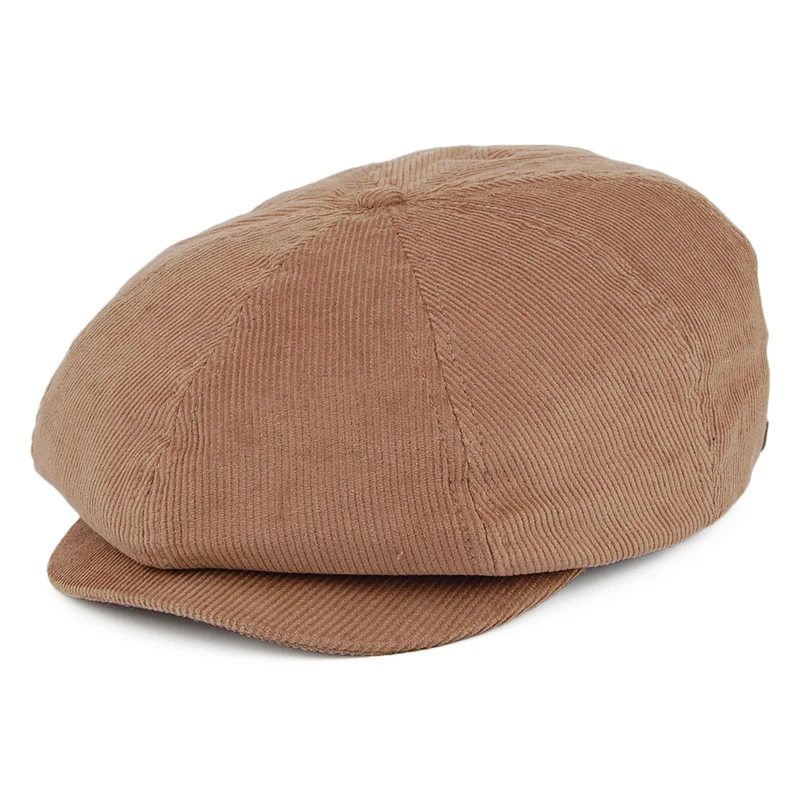 Brixton Brood Kord Ballonmütze - Braun