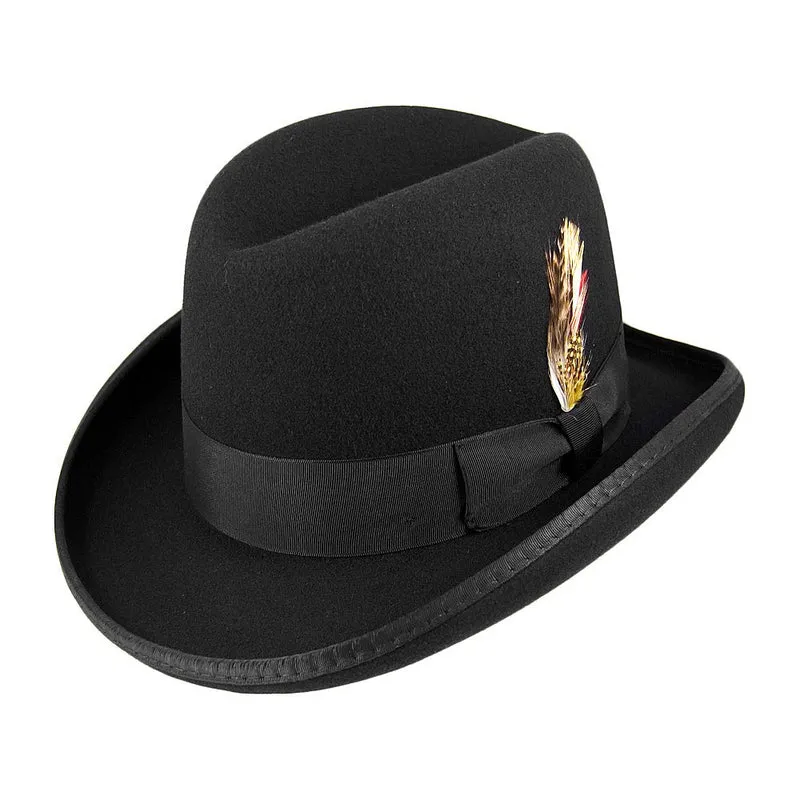 Jaxon & James Homburg aus Wolle - Schwarz