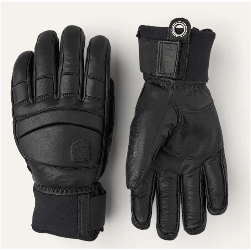 Hestra Fall Line - 5 finger black/black