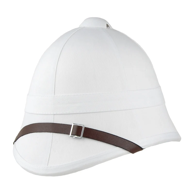 Village Hats Britischer Zulu Tropenhelm - Weiß