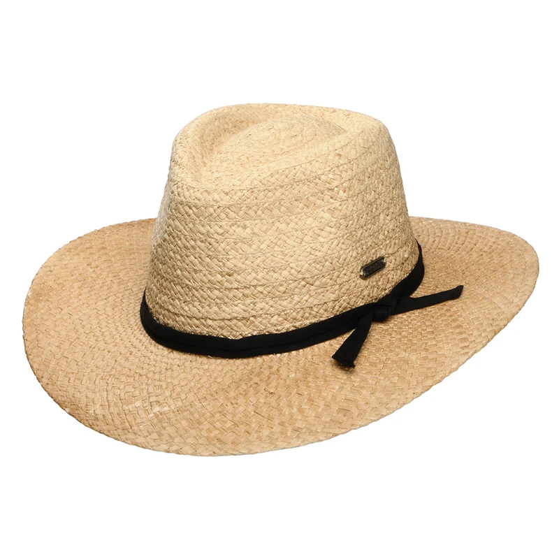 Sunday Afternoons Tulum Fedora Hut aus Raffia Stroh - Natur