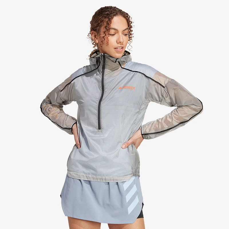 adidas Damen Agravic Pro 1/2 Zip Jacke