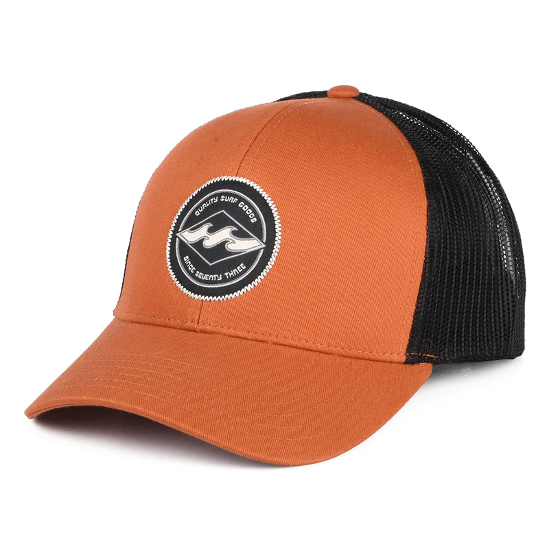 Billabong Walled II Trucker Cap - Rostrot-Schwarz