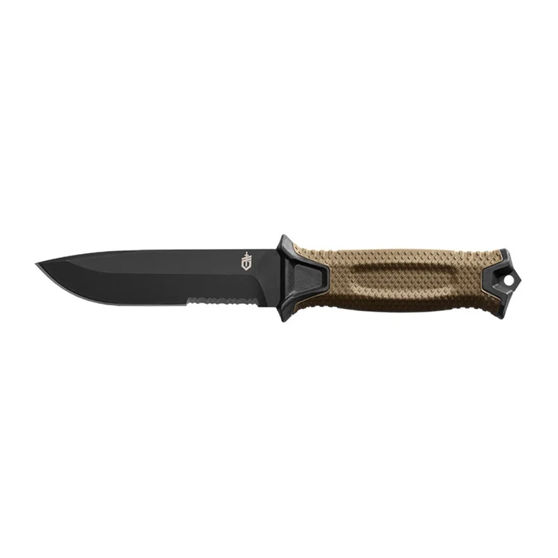 Gerber - StrongArm Festes gezahntes Messer // Coyote