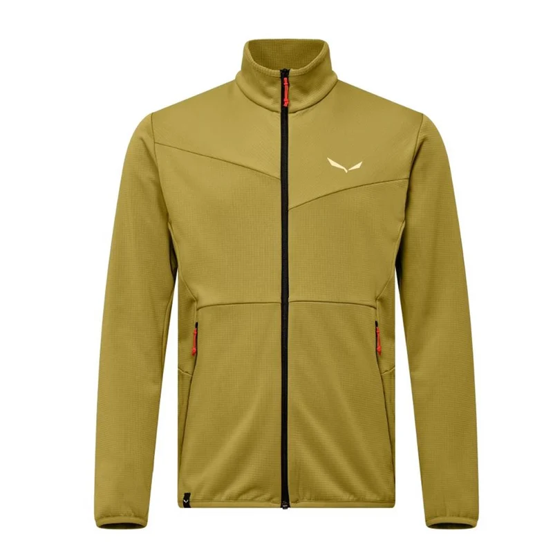 Salewa Puez Cammino PL Jacket M olive oil Herren Fleecejacke