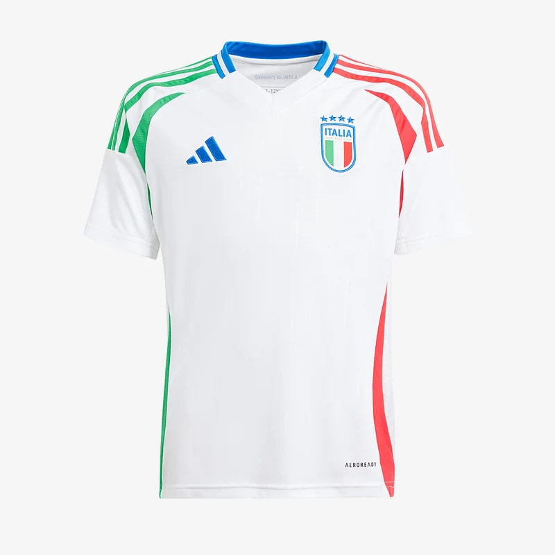 adidas Italien 2024 Kinder Auswärtstrikot