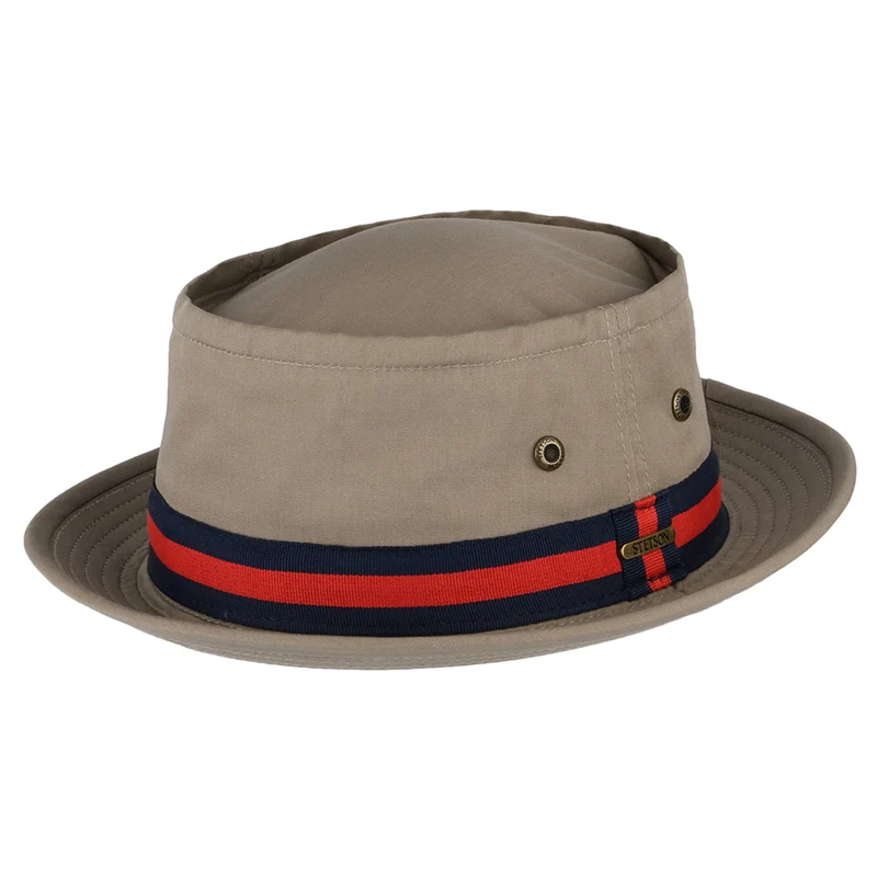 Stetson Fishermans Eimer Pork Pie Hut - Beige