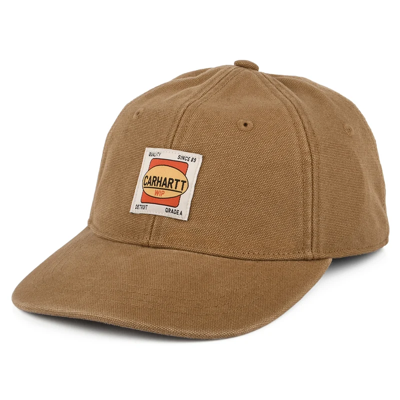 Carhartt WIP Field Baseball Cap aus Baumwoll-Canvas - Braun