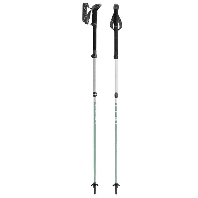 Leki Makalu FX TA silver greygreen white
