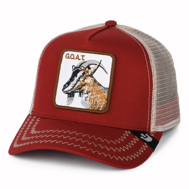 Goorin Goat Trucker Cap - Rot