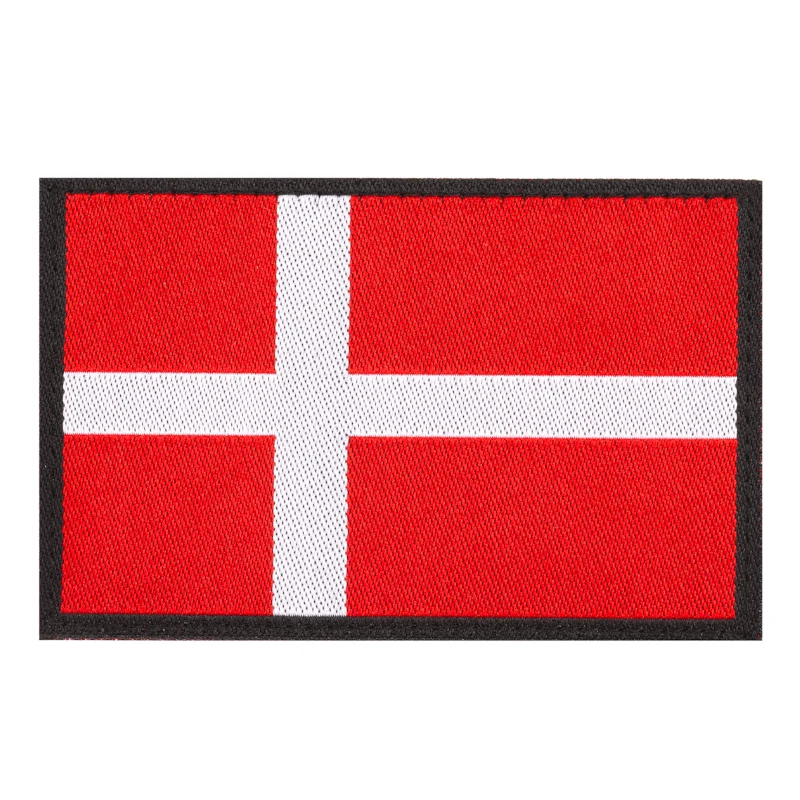 ClawGear - Dänemark- Flagge -Patch in voller Farbe
