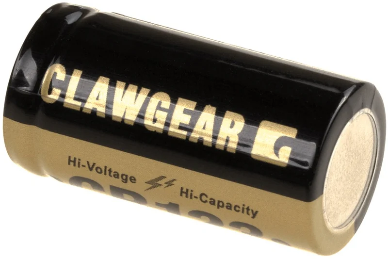 ClawGear - CR123 Lithium 3V Batterie