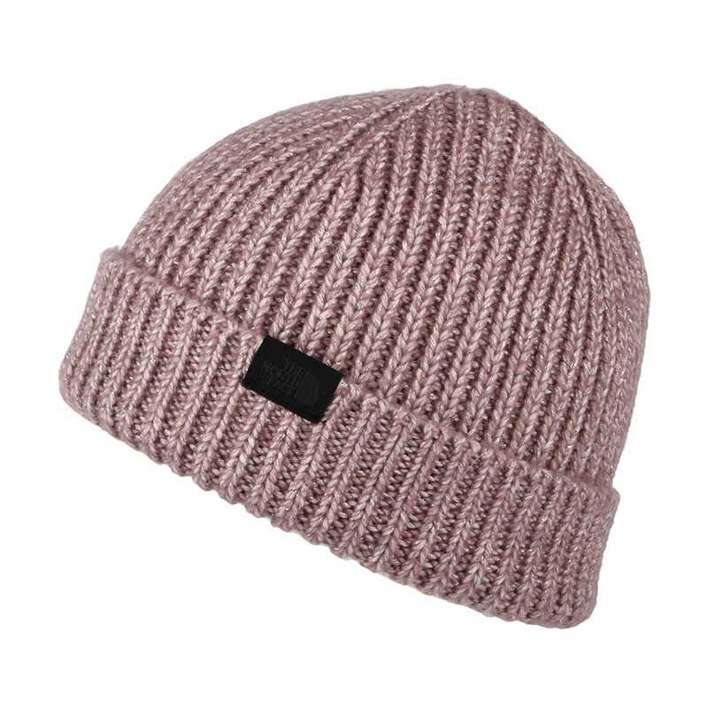 The North Face Airspun Slouchy Beanie Mütze - Verstaubtes Mauve