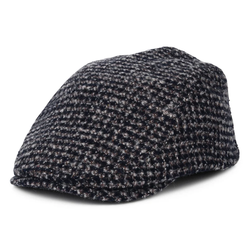 Bailey Harwood Schiebermütze - Marineblau-Braun-Weiß