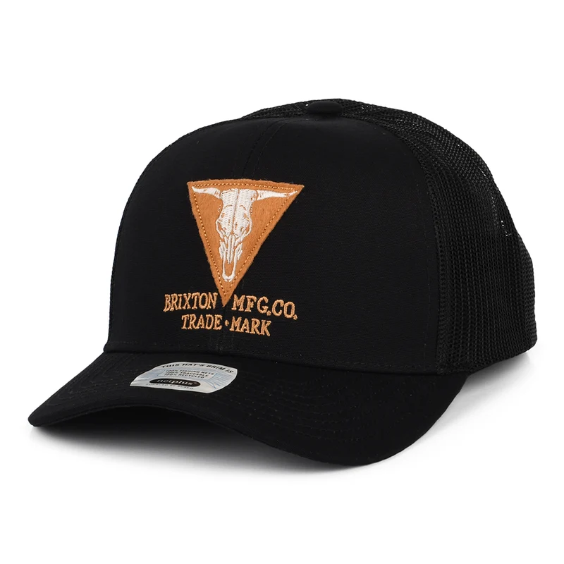 Brixton Gunston NetPlus MP Trucker Cap - Schwarz