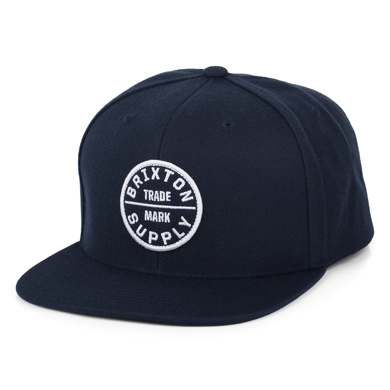 Brixton Oath III Snapback Cap - Verwaschenes Marineblau