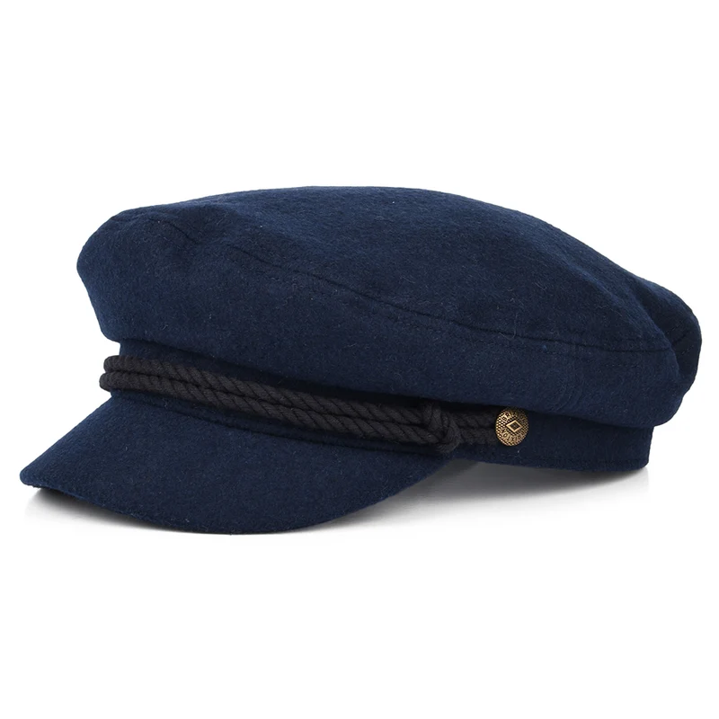 Brixton Schiffermütze aus Wollmischung - Verwaschenes Marineblau