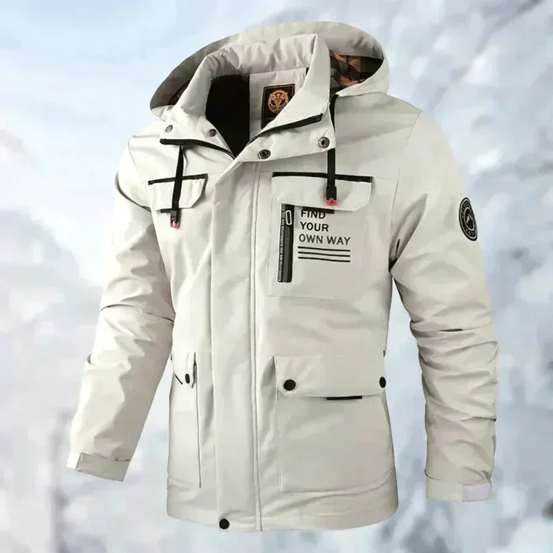 Wasserdichte Titanium Winterjacke - Aiden