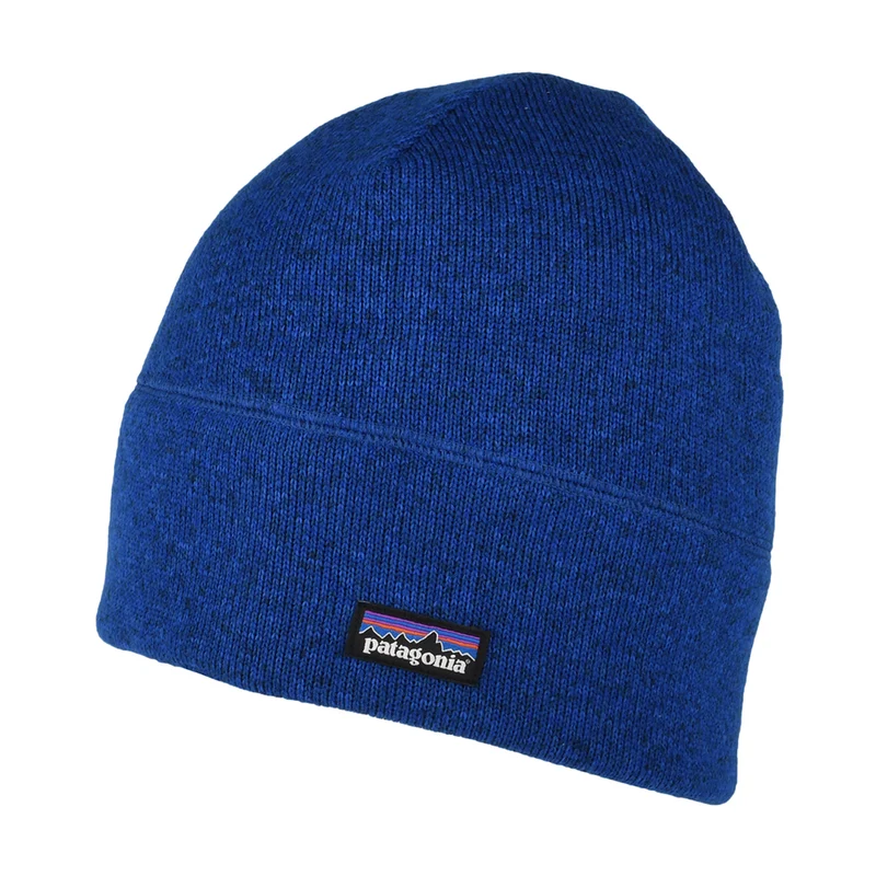 Patagonia Better Sweater Recycelte Beanie Mütze - Königsblau