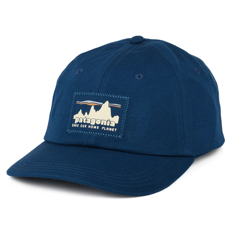 Patagonia 73 Skyline Trad Baseball Cap aus organischer Baumwolle - Petrol